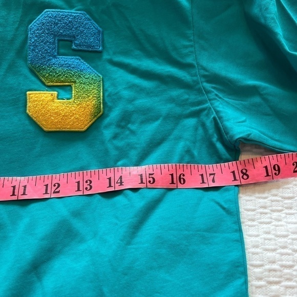 SUNDECK T-SHIRT WITH OVERDYED PATCH NWT - Picture 6 of 9